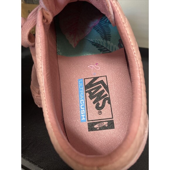 Vans The Webster Croco Bold Ni LX Low-Top Sneaker, Bridal Rose NWT size 10 - Picture 7 of 7